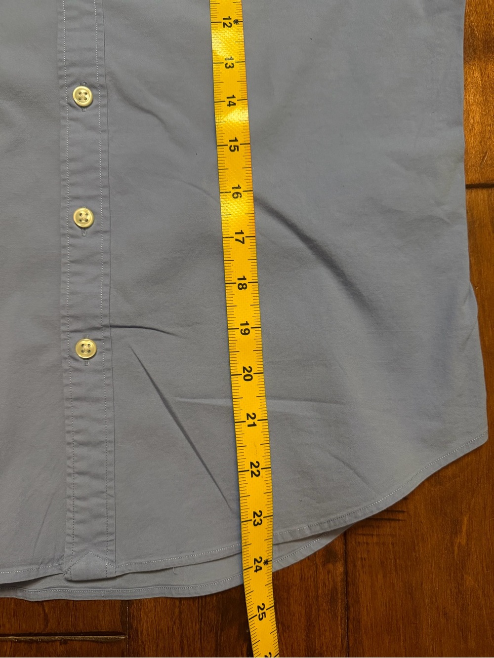 Ralph Lauren Light Blue Button-Down Shirt with Embroidered Pony - Picture 8 of 9